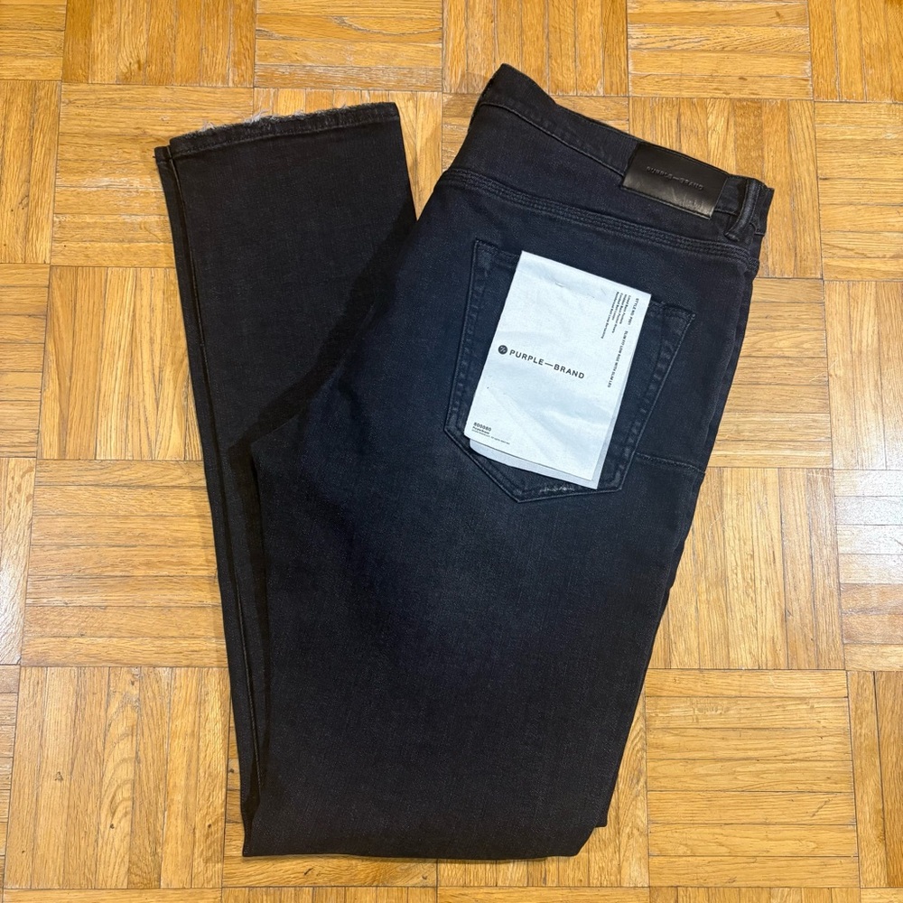 Purple Brand P001 Paint Splatter Jeans